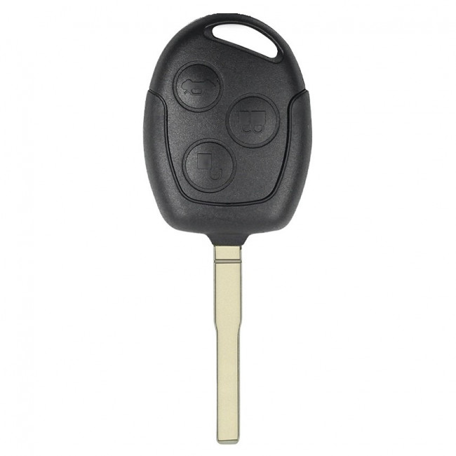 Корпус ключа FORD 3 кнопки FO-24 HU101