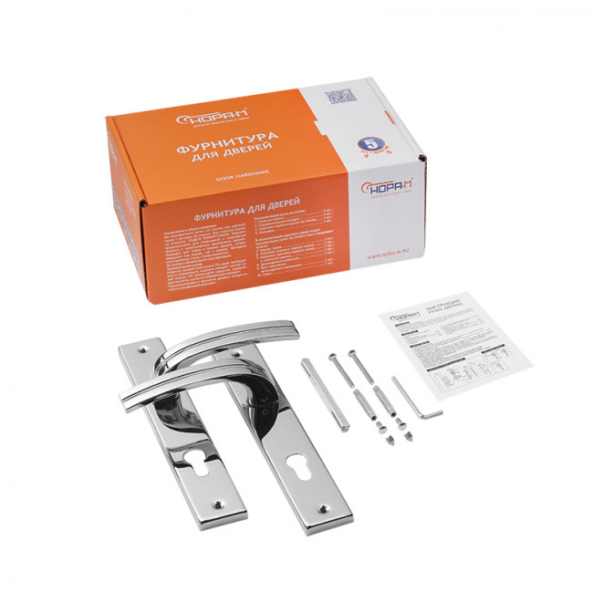 Ручка на планке 106-70 мм хром Ручка на планке 106-70 мм хром