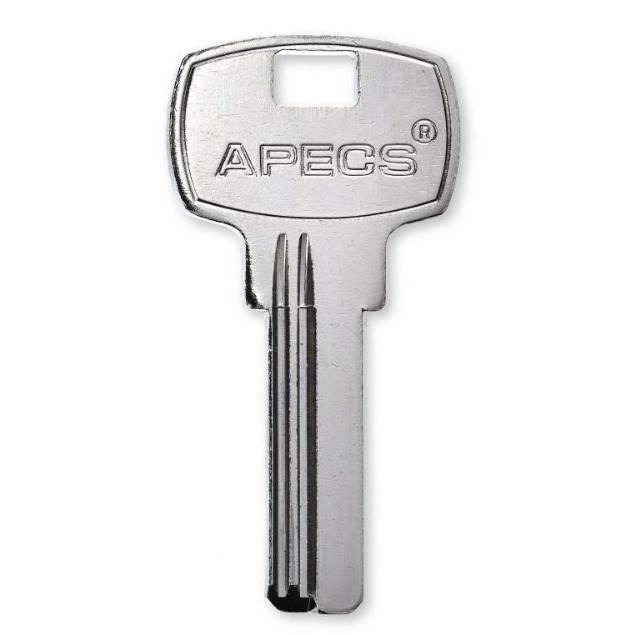 Заготовка вертикального ключа АПЕКС APECS AP-1D 27,4*8,8*2,3 мм КНР
