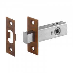 Задвижка дверная З-45 матовый кофе