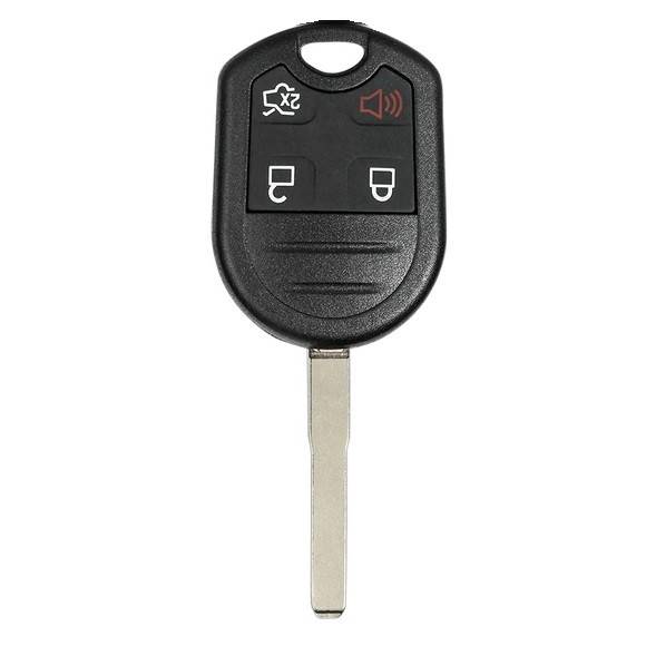 Корпус ключа FORD 3+1 кнопки FO-24 HU101