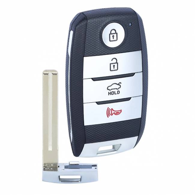 Корпус смарт ключа KIA 3+1 кнопки + вставка TOY48