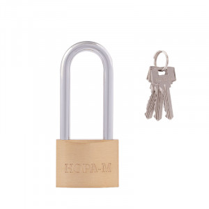 Замок навесной ЗН-210 латунь 50 мм