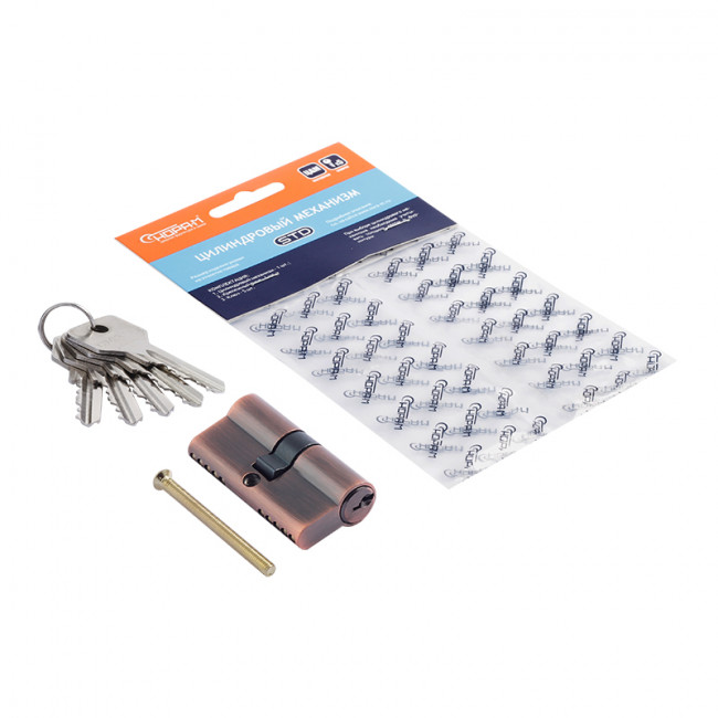 Цилиндр STD Z Л старая медь л-60 (30-30) Цилиндр STD Z Л старая медь л-60 (30-30)