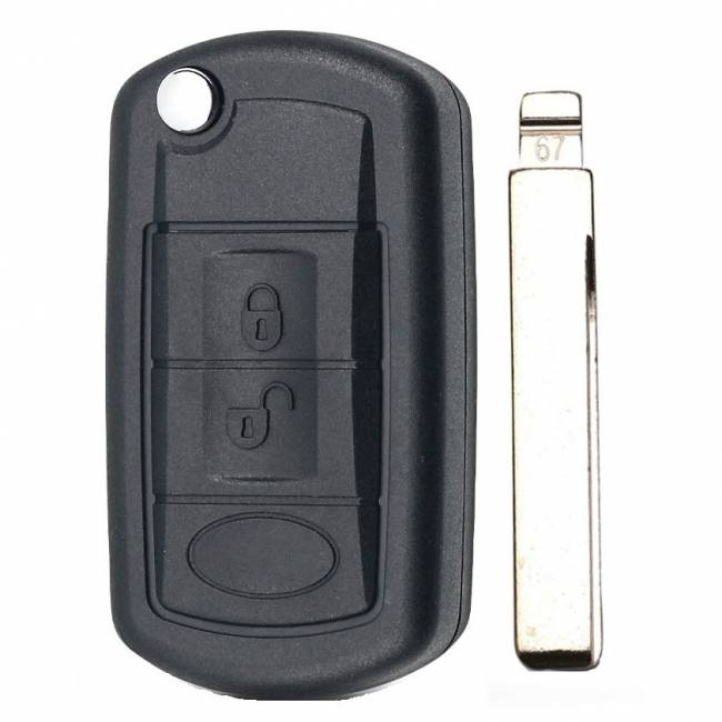 Корпус выкидного ключа LAND ROVER 3 кнопки BM-6P HU92