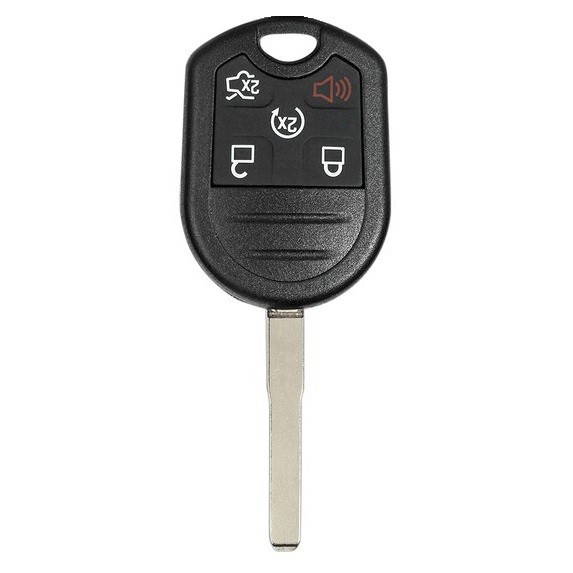 Корпус ключа FORD 4+1 кнопки FO-24 HU101
