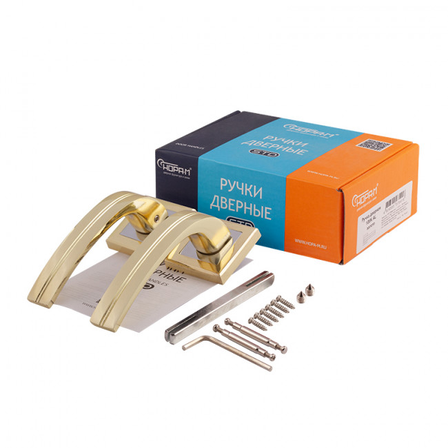 Ручка дверная 106 К Al золото Ручка дверная 106 К Al золото