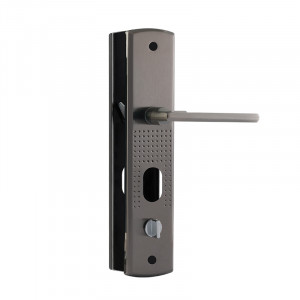 Ручка на планке для китайских дверей 200(108) (левая) матовый никель