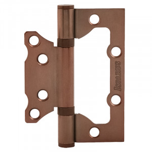 Петля без врезки 800-4'' (100*74*2,5мм) без колп. ISPARUS старая медь