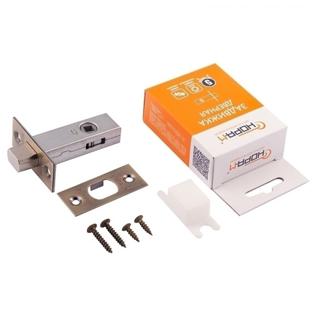 Задвижка дверная З-45 бронза