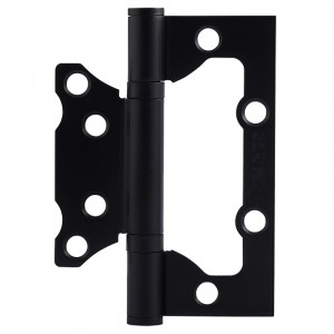 Петля без врезки 800-4'' (100*74*2,5мм) без колп. ISPARUS черный