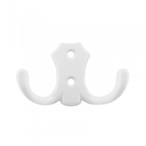 Крючок вешалка №16 белый