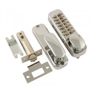 Кодовый замок 200 хром