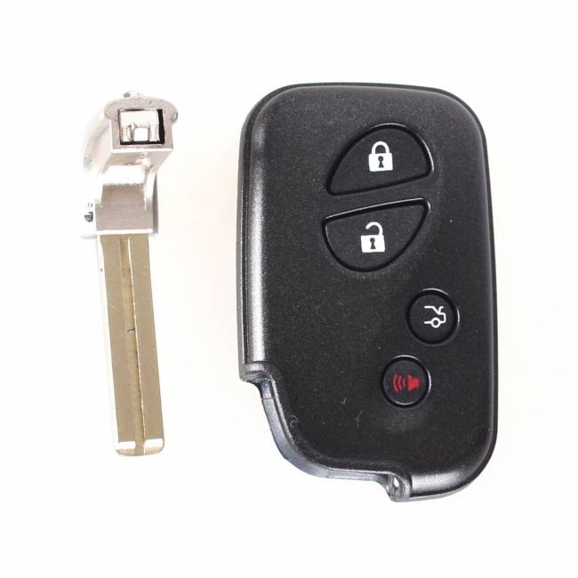 Корпус смарт ключа LEXUS 3+1 кнопки + вставка TOY48