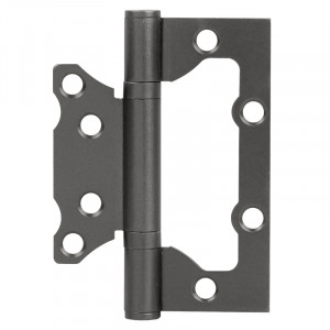 Петля без врезки 800-4'' (100*74*2,5мм) без колп. ISPARUS графит