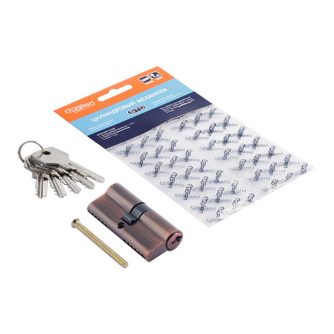 Цилиндр STD Z Л старая медь л-70 (35-35) Цилиндр STD Z Л старая медь л-70 (35-35)