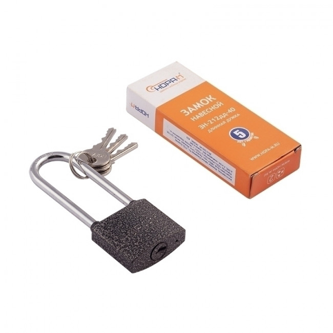 Замок навесной ЗН-212ДД темный 40 мм