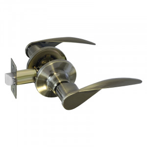 Защелка межкомнатная ТТ12 старая бронза 05 - без запирания