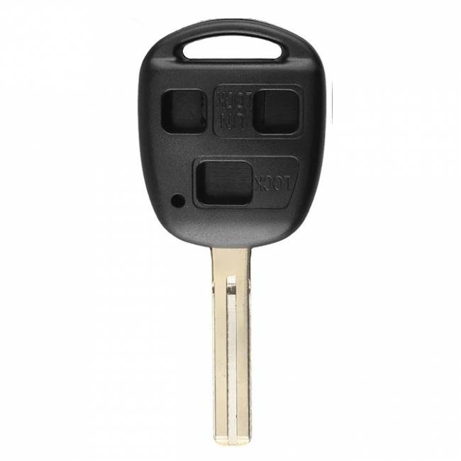 Корпус ключа TOYOTA 3 кнопки TOYO-30 TOY48