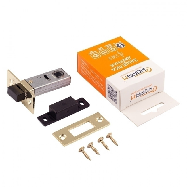 Защелка дверная магнитная С-50М золото Защелка дверная магнитная С-50М золото