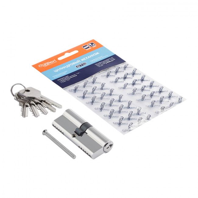 Цилиндр STD Z Л хром л-80 (40-40) Цилиндр STD Z Л хром л-80 (40-40)