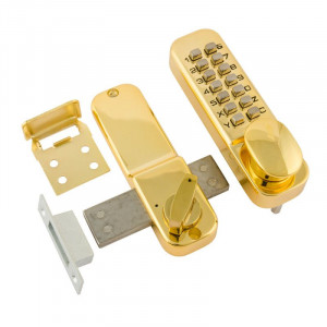 Кодовый замок 250 темное золото