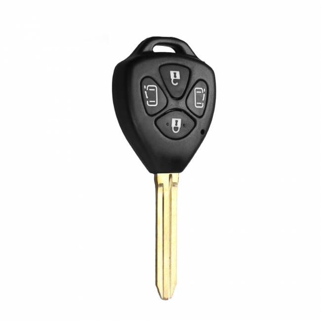 Корпус ключа TOYOTA 4 кнопки TOYO-15 TOY43
