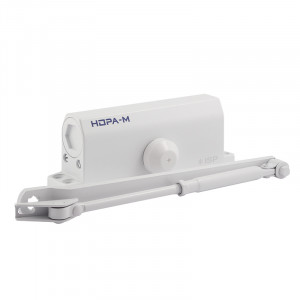 Доводчик дверной 450 ISPARUS от 120 до 170 кг белый