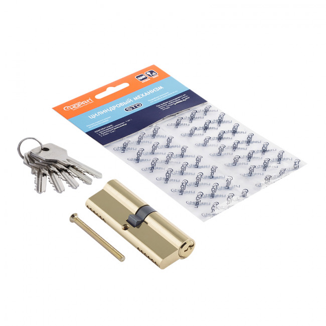 Цилиндр STD Z Л золото л-90 (45-45) Цилиндр STD Z Л золото л-90 (45-45)