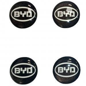 Логотип силиконовый 14 мм BYD