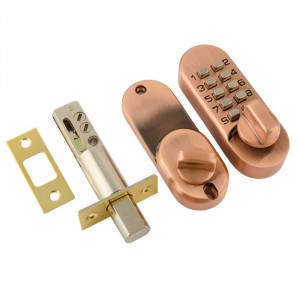 Кодовый замок 600 старая медь