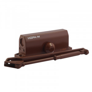 Доводчик дверной 450 ISPARUS от 120 до 170 кг коричневый