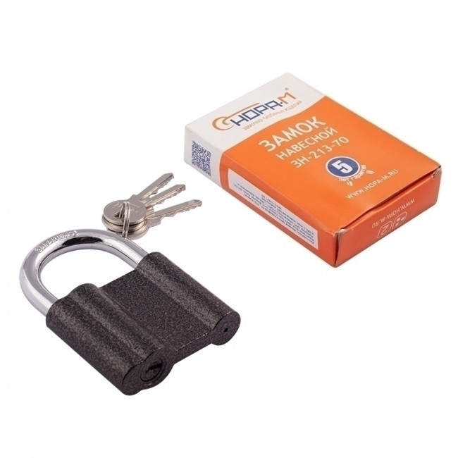Замок навесной ЗН-213 темный 65 мм