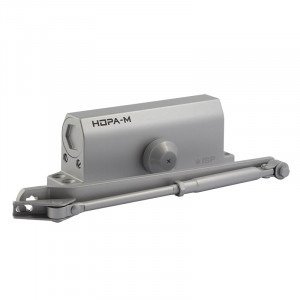 Доводчик дверной 450 ISPARUS от 120 до 170 кг серый