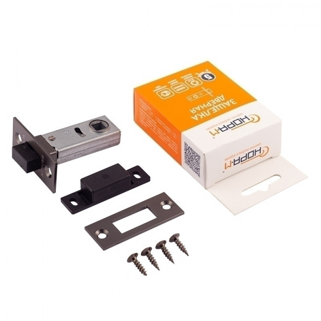 Защелка дверная магнитная С-50М графит Защелка дверная магнитная С-50М графит