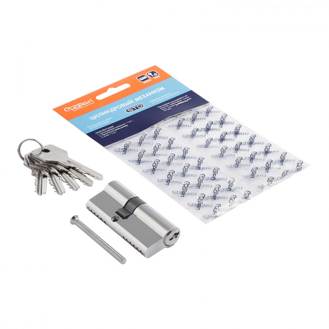 Цилиндр STD Z Л асимметричный хром л-70 (40-30) Цилиндр STD Z Л асимметричный хром л-70 (40-30)