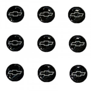 Логотип силиконовый 14 мм CHEVROLET