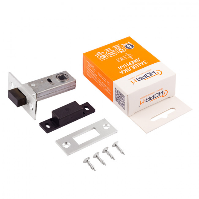 Защелка дверная магнитная С-50М белый Защелка дверная магнитная С-50М белый