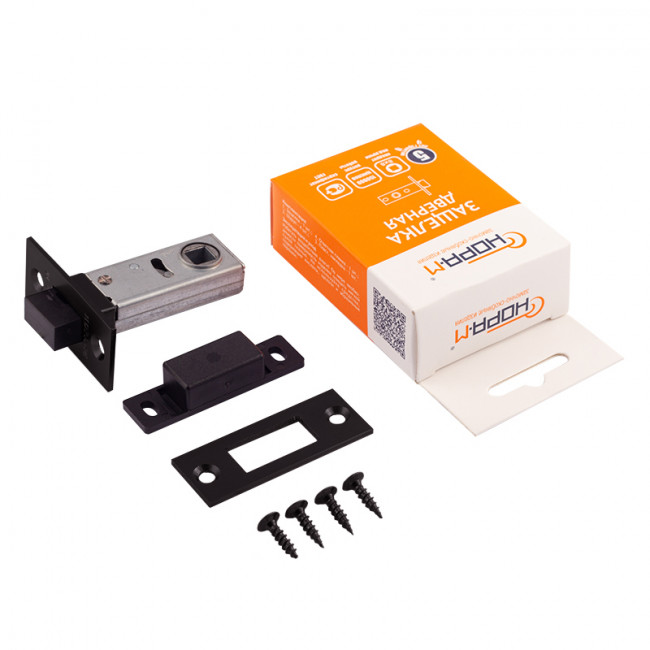 Защелка дверная магнитная С-50М черный Защелка дверная магнитная С-50М черный