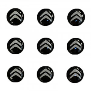 Логотип силиконовый 14 мм CITROEN