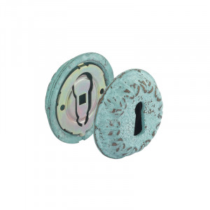 Дверная накладка ГРАСИОЗА НБ зеленый антик