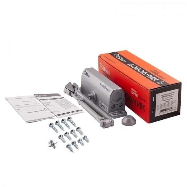 Доводчик дверной 520 URBOnization от 25 до 70 кг серый Доводчик дверной 520 URBOnization от 25 до 70 кг серый