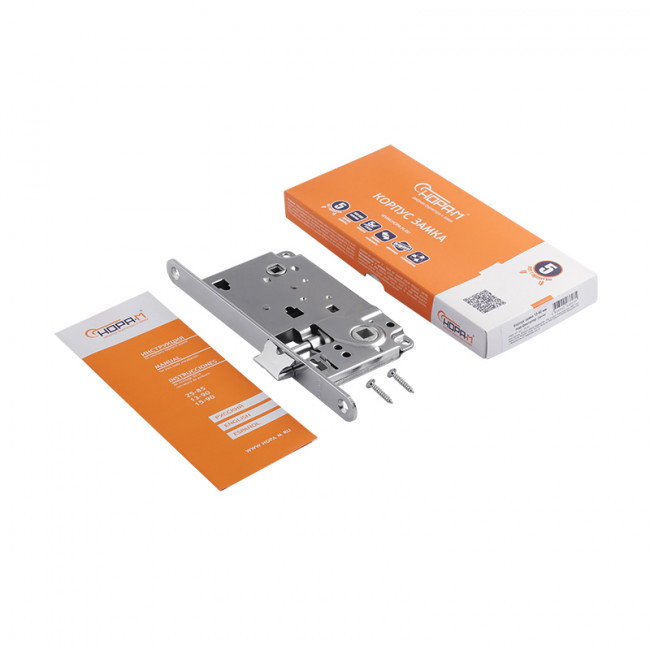 Корпус замка под фиксатор 13-90 мм хром Корпус замка под фиксатор 13-90 мм хром