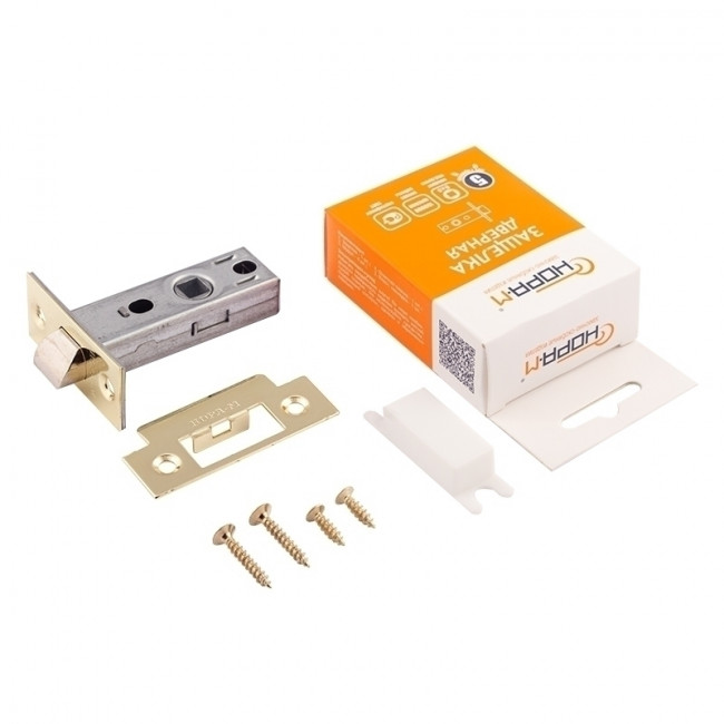 Защелка дверная С-45 золото Защелка дверная С-45 золото