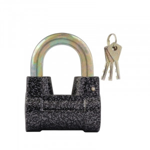 Замок навесной ЗН-407 серый 60 мм