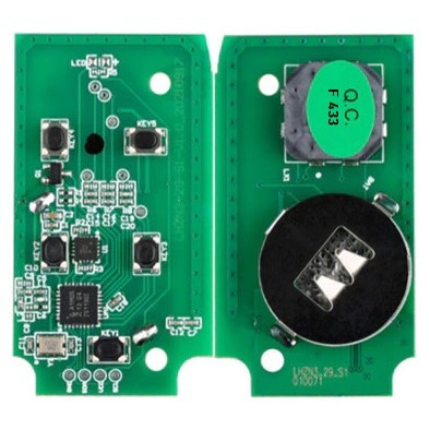 Заготовка-плата LONSDOR JLR 2018-2022 LAND ROVER, JAGUAR SMART KEY 433 MHz