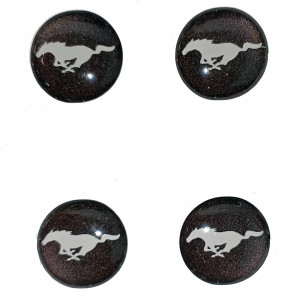 Логотип силиконовый 14 мм FORD Mustang