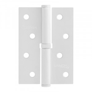 Петля левая/правая 750-4' STD (100*70*2,5) без колп. белый левая