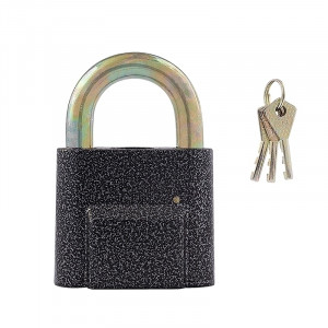 Замок навесной ЗН-408 серый 70 мм