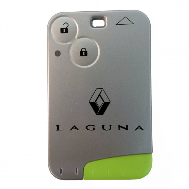 Ключ смарт RENAULT Laguna 2 2002-2010 ID46 PCF7947A 433 MHz ASK + вставка VA2